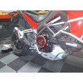 CNC Racing Bi-Color Clear Wet Clutch Cover BASE for most Wet Clutch Ducati's